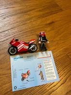 Playmobil Motor met Figuur - Set 5522, Ophalen of Verzenden, Zo goed als nieuw, Complete set