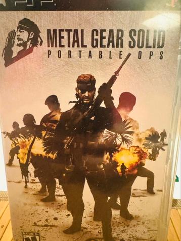 Metal gear solid portable ops (psp) beschikbaar voor biedingen