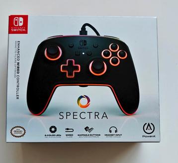 Nintendo Switch LED Spectra Wired Controller Nieuw! beschikbaar voor biedingen
