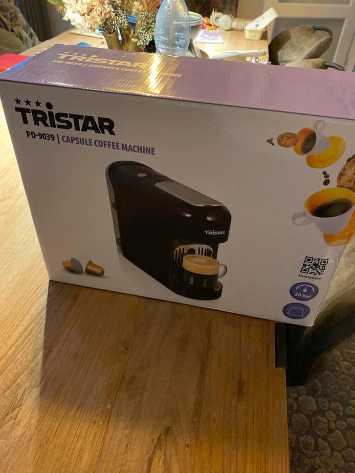 Tristar PD-9039 Capsule Koffiemachine - Nieuw!, Witgoed en Apparatuur, Koffiezetapparaten, Nieuw, Koffiepads en cups, Espresso apparaat