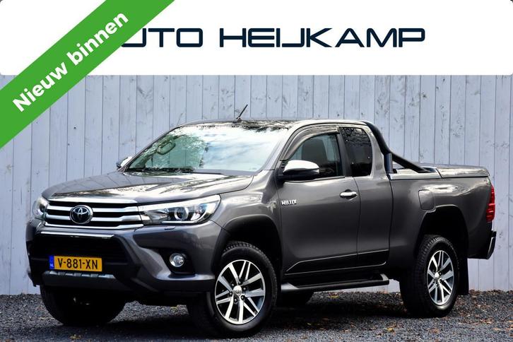 Toyota HiLux 2.4 D-4D-F Xtra Cab Challenger | Led | Leer | 3, Auto's, Toyota, Particulier, Te koop, Hilux, 4x4, ABS, Achteruitrijcamera