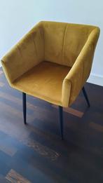Gouden Velvet Stoel - Zo Goed Als Nieuw!, Antiek en Kunst, Ophalen of Verzenden
