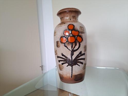 Vintage West Germany Fat Lava Vloer Vaas 38cm Hoog, Huis en Inrichting, Woonaccessoires | Vazen, Zo goed als nieuw, Overige kleuren