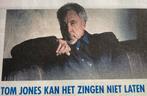 all you need is love ( tom jones ) cd gerlofs 2005, Ophalen of Verzenden, 2000 tot heden, Zo goed als nieuw
