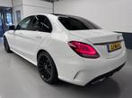 Mercedes-Benz C-klasse 180 Business Solution AMG Line Carpla, Euro 6, Leder en Stof, Wit, Bedrijf