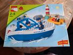 Duplo Politie Boot, Kinderen en Baby's, Speelgoed | Duplo en Lego, Ophalen of Verzenden, Gebruikt, Complete set, Duplo