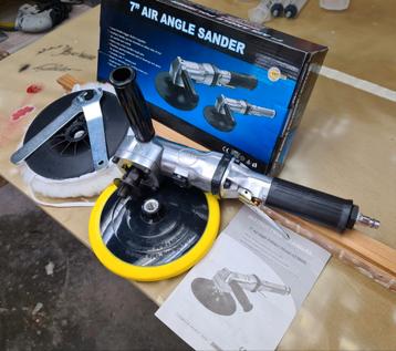 HBM POLIJST/ SCHUURMACHINE 7 INCH, 1 X GEBRUIKT IS ALS NIEUW beschikbaar voor biedingen