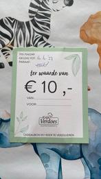 Geldige Krijn verdoes cadeaubon €10, Ophalen of Verzenden, Zo goed als nieuw, Verzorging