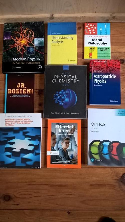 Collectie studieboeken Natuurkunde etc, Boeken, Wetenschap, Nieuw, Natuurwetenschap, Ophalen of Verzenden