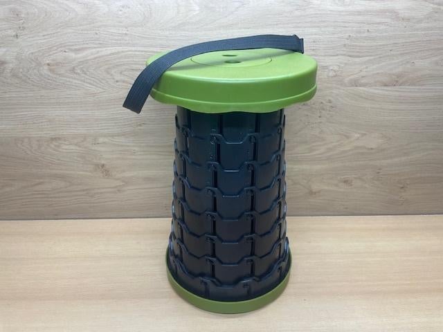 Kruk telescopisch draagbaar ABS groen of grijs., Kunststof, Eddiys, Espel, Nieuw