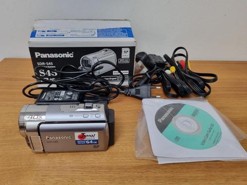 Panasonic SDR-S45 CCD Camcorder, Audio, Tv en Foto, Videocamera's Digitaal, Zo goed als nieuw, Camera, Geheugenkaart, Panasonic