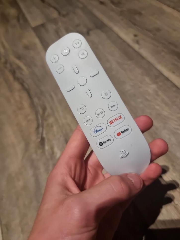 PS5 Afstandsbediening - Media Remote, Audio, Tv en Foto, Afstandsbedieningen, Zo goed als nieuw, Origineel, Game console, Mediaspeler