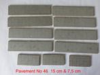 dinky toys pre war pavement delen no 46, Hobby en Vrije tijd, Modelauto's | 1:43, Verzenden, Gebruikt, Auto, Dinky Toys