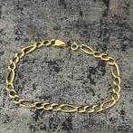 18k gouden armband figaro schakel, Ophalen of Verzenden, Nieuw, Goud
