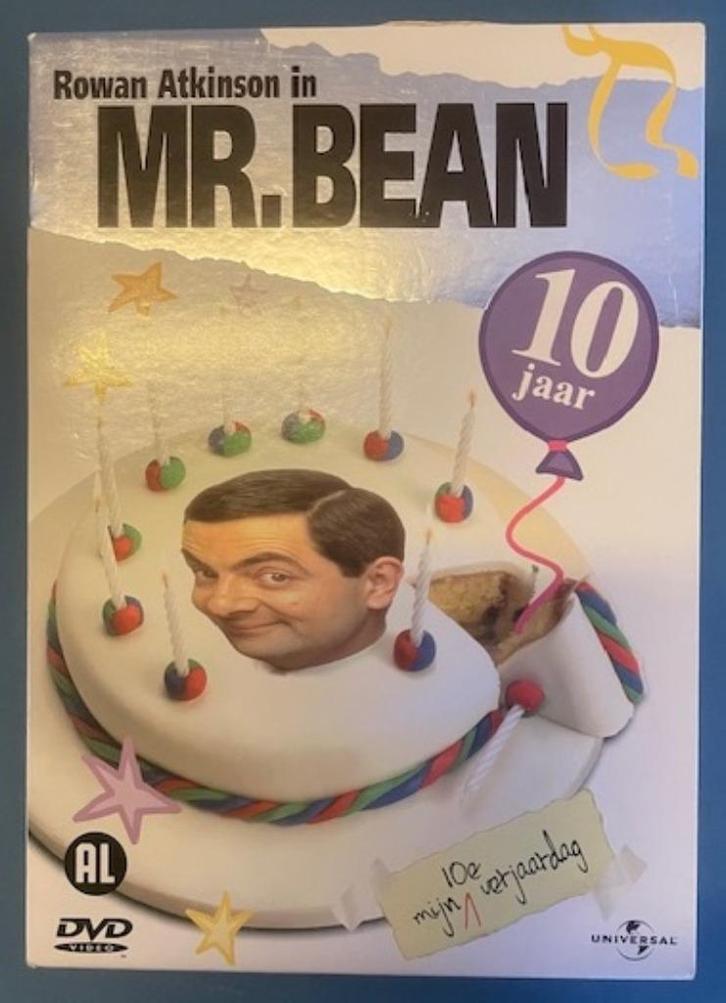 DVD Collectie 10 jaar Mr Bean, Cd's en Dvd's, Dvd's | Cabaret en Sketches, Zo goed als nieuw, Tv-programma of Sketches, Alle leeftijden