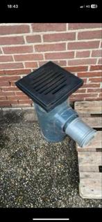 PVC Afvoerput met rooster, Afvoer, Gebruikt, Pvc, 60 tot 80 mm