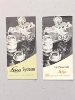 Het Leica systeem . La procédé Leica -2 Leica Folders IGST, Gelezen, Ophalen of Verzenden, Leica Leitz, Catalogus