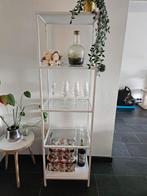 IKEA VITTSJÖ Stellingkast - Wit - Zo goed als nieuw, Huis en Inrichting, Ophalen, Met plank(en), Minder dan 50 cm, Zo goed als nieuw