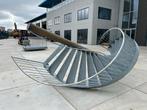 Buiten trap brandtrap wenteltrap vluchttrap staal ladder, Ophalen, Zo goed als nieuw, Trap, 2 tot 4 meter