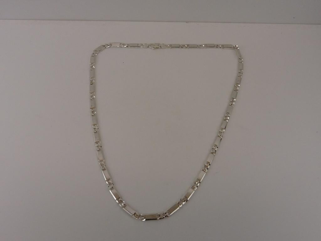 Zilveren collier                                        Z204, Gebruikt, ., Ophalen of Verzenden, .