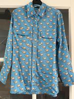 Nieuwe lichtblauwe blouse olifanten Zara maat XS, Blauw, Zara, Nieuw, Ophalen of Verzenden