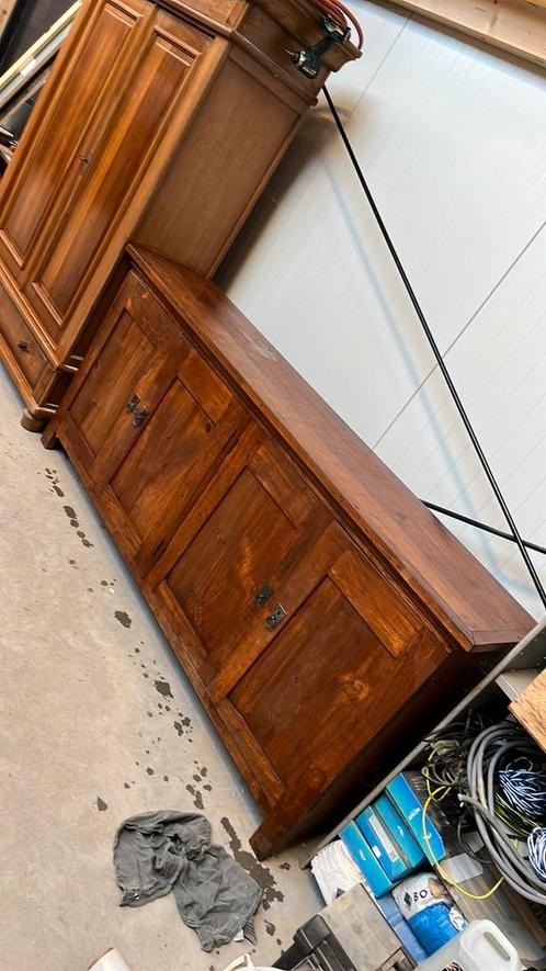 Te koop: nette, robuuste dressoir kast, Huis en Inrichting, Kasten | Dressoirs, Zo goed als nieuw, 25 tot 50 cm, Ophalen