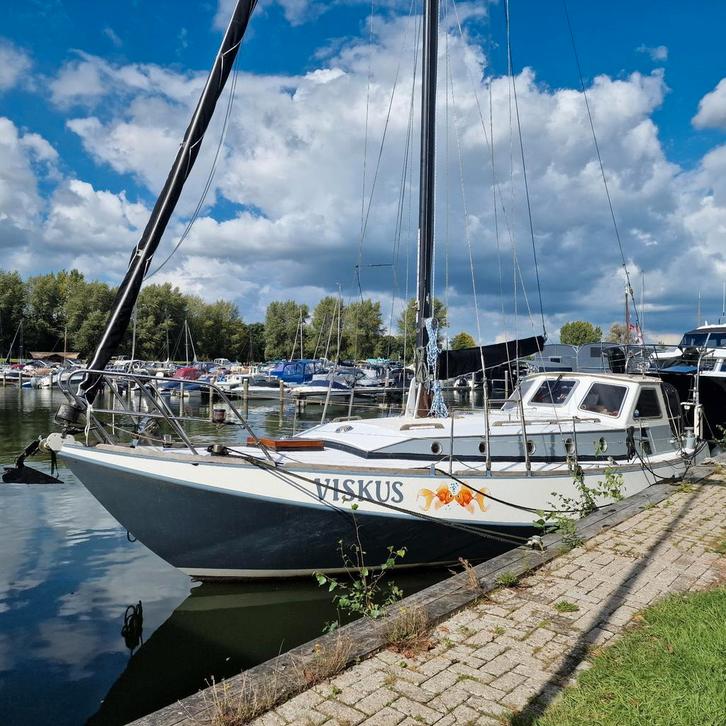 Koopmans zeiljacht, Watersport en Boten, Kajuitzeilboten en Zeiljachten, Gebruikt, Tourjacht of Cruiser, Staal, 12 meter of meer