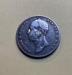 ½ Gulden Nederland Willem II, Zilver, ½ gulden, Verzenden, Zilver, Losse munt