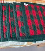 4 Nieuwe, stoffen Kerst placemats., Ophalen of Verzenden, Zo goed als nieuw