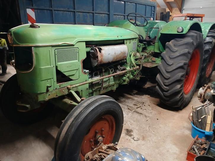 2x Deutz D8005 / Deutz Fahr DX 4,70, Zakelijke goederen, Agrarisch | Tractoren, Deutz - Fahr, 120 tot 160 Pk, Gebruikt, Ophalen