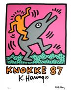 Prachtige Lithografie + certificaat • Keith Haring # /150, Ophalen of Verzenden