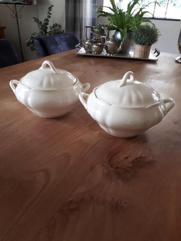 Gertrude dekschalen pompoenvorm (SC)   beschikbaar voor biedingen