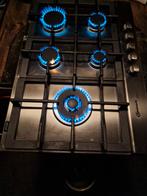 Gaskoomplaat Bauknecht op Butaan Propaan Gasfles, Witgoed en Apparatuur, Kookplaten, Zo goed als nieuw, Inbouw, Gas, 4 kookzones
