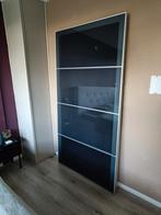 PAX Glazen Deuren Zwart Anthracite Ikea, Ophalen, Gebruikt, 200 cm of meer, 50 tot 100 cm