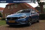 Volvo V60 1.6 T3 R-Design Aut. | Sportpakket | Automaat | Al, Zwart, 4 cilinders, 150 pk, Blauw