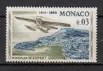 Monaco met een vliegtuig PF, Verzenden, Monaco, Postfris