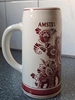 Amstel bierpul Red Delft, Ophalen of Verzenden, Zo goed als nieuw, Glas of Glazen, Amstel