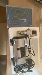 Timbertech AIR brush met lucht compersor, Ophalen of Verzenden, Zo goed als nieuw