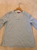 Blouse met zwarte klavertjes Lea H., Kleding | Dames, Maat 38/40 (M), Wit, Lea H, Ophalen of Verzenden