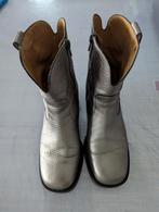 Gabor enkel laarsjes. Leer. Zilver. Maat 37., Ophalen of Verzenden, Zo goed als nieuw, Overige kleuren