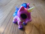 little pony eenhoorn met licht en geluid 10 cm groot roze, Ophalen of Verzenden, Zo goed als nieuw
