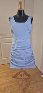 zomer jurk PURDEY jurk van der Mark maat 42, Ophalen, Blauw, Maat 42/44 (L), Van der Mark