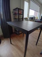 Eettafel 2 pers, Huis en Inrichting, Tafels | Eettafels, 50 tot 100 cm, Zo goed als nieuw, Ophalen, Vierkant