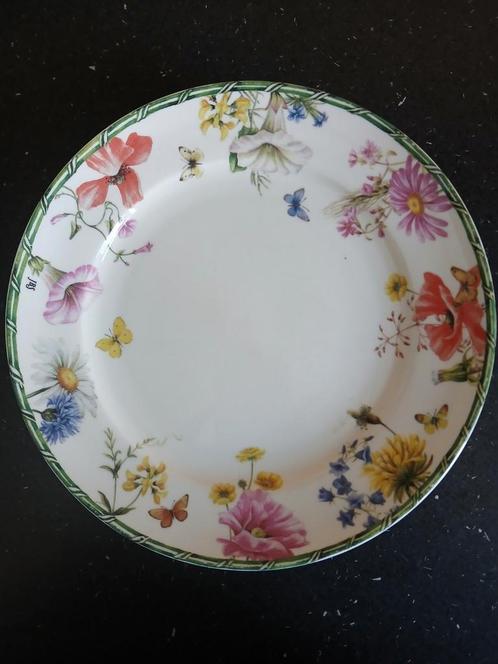 Janneke Brinkman "Wild Garden" ontbijtbord, Huis en Inrichting, Keuken | Servies, Zo goed als nieuw, Bord(en), Porselein, Ophalen of Verzenden