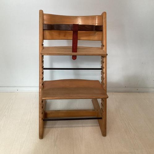 Stokke Tripp Trapp meegroeistoel oud model met beugel, Kinderen en Baby's, Kinderstoelen, Gebruikt, Meegroeistoel, Ophalen