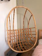 Rotan hangstoel, Ophalen, Bruin, Riet of Rotan, Zo goed als nieuw