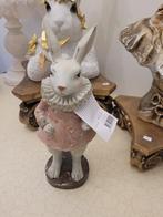 Beeldje konijn merk Clayre & Eef foto 1 t/m 6