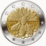 2 Euro Malta 2024 - Maltese Honingbij - BU  Coincard - VVK, Postzegels en Munten, Munten | Europa | Euromunten, 2 euro, Malta