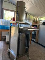 Mobiele koffie en thee kan met tapkraan rvs, Ophalen, Gebruikt