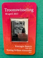 Zilveren postzegel, Postzegels en Munten, Postzegels | Nederland, Ophalen of Verzenden